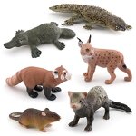 Bobcat Animal Model Manufacturer - Lelewu Simulates Red Panda Mouse Platypus Ferret Spiny Tail Lizard