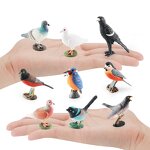 Kingfisher Bird Animal Model Manufacturer - Lelewu Simulation Magpie Cuckoo Blue Wren Red-belted Chickadee Decoration
