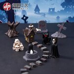Little Mummy Resin Decoration Manufacturer - Halloween Resurrection Ghost Festival Horror Home Desktop