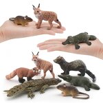 Bobcat Animal Model Manufacturer - Lelewu Simulates Red Panda Mouse Platypus Ferret Spiny Tail Lizard