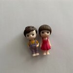 Slip Dress Couple Figurine Manufacturer - Micro Landscape DIY Ornament Home Garden Dollhouse Decor Lovers Christmas Gift Pendant