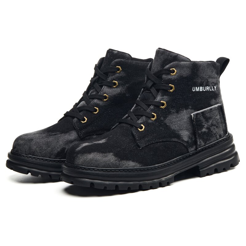 Unisex Safety Shoes Manufacturer - Wholesale Cheap Price Anti-Slip Heavy Duty Steel Toe Work Boots Canvas for Factory Use Men & Women Winter
