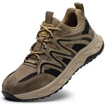 Plastic Toe Safety Shoes Manufacturer - High Quality Color Anti Puncture Ergonomic Microfiber Upper MD Rubber Outsole Mesh Lining