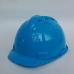 Construction Safety Helmet Manufacturer - CE Certified Protective Equipment Black Yellow Red White Orange Light Blue Gray Durable ABS HDPE