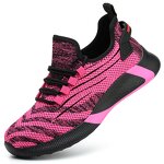 Unisex Safety Boots Manufacturer - Lady Low Steel Toe Cap Cut Waterproof Winter Anti-Slip Industrial Work Rubberized Pink