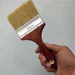 Paint Brushes Manufacturer - Professional High-Grade Bulk with Red Handle 1 2.5 3 4 Inch DIY Industrial Wooden Hand Tools OEM Customizable