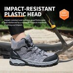 10KV Insulation Safety Shoes Manufacturer - Plastic Toe Color Anti Puncture Ergonomic Microfiber Upper MD Rubber Outsole Mesh Lining