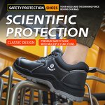 Unisex Work Boots Manufacturer - Custom Construction Factory Low Cut Anti-Slip Winter Waterproof Leather Size 40 Breathable Steel Toe Wholesale