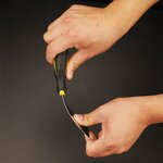 Painters' Plastering Knife Manufacturer - Stainless Steel Plastic Hammer End Handle Multi-Functional Industrial DIY Grade Bent Bevel Edge