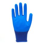 PU Coated Gloves Manufacturer - 42 Grams High Impact Dipped Nitrile Grey Construction Protective Safety for Industrial Work Guangzhou