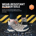 10KV Insulation Safety Shoes Manufacturer - Plastic Toe Color Anti Puncture Ergonomic Microfiber Upper MD Rubber Outsole Mesh Lining