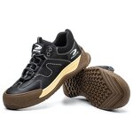 Men's Security Boots Manufacturer - Anti-Static Leather Construction Lightweight Armored Rigger Brown Plastic Toe Winter Suitable