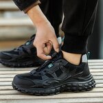 Steel Toe Safety Shoes Manufacturer - MECHS High Quality Sport Mecha Style Mesh Upper Factory Work Sports Lightweight Industrial Unisex