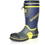 Safety Rain Boots Manufacturer - OEM Steel Toe Unisex Adult Waterproof Work Shoes with Non-slip Mesh PVC Rubber Light Weight for Summer Hunting