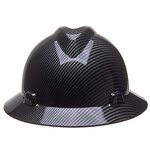 Construction Hard Hat Manufacturer - ANSI Carbon Fiber Print HDPE Reinforced Lightweight CFRP Splash Styles Industrial Safety Helmet
