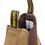 Safety Shoes Manufacturer - ZP for Men & Women Low Cut Casual Chelsea Sneaker with Genuine Leather and PU Outsole Steel Toe for Winter Season