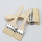 Paint Brushes Manufacturer - Industrial Grade 1 2.5 3 4 Inch Wool Fiber Bulk Wooden Handle Professional Hand Tools DIY Customizable OEM
