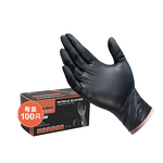 PVC Rubber Gloves Manufacturer - Wholesale SUNPPE Brand Black Disposable Neutral English Food Grade Thickened Durable Anti-Slip for Household