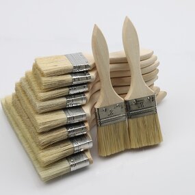 Paint Brushes Manufacturer - High Grade Bulk 1 2.5 3 4 Inch Professional Hand Tools Wooden Handle
