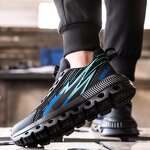 Unisex Safety Shoes Manufacturer - Fashion Steel Toe Sport DIY Work Sports Quick Lacing Lightweight PU Outsole Microfiber