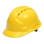 Mining Safety Helmet Manufacturer - European Style 380 Grams PE Shell Comfortable Noise Cancelling Hard Hat for Engineers Construction Workers