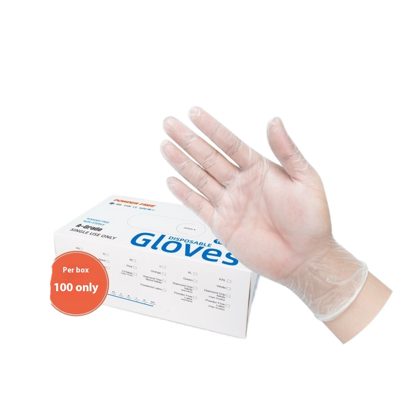 PVC Rubber Gloves Manufacturer - Wholesale SUNPPE Brand Black Disposable Neutral English Food Grade Thickened Durable Anti-Slip for Household