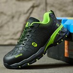 Men's Casual Safety Shoes Manufacturer - SUNPPE New Arrivals Steel Toe Fashion Style MD Rubber Sole Comfortable Upper Metal Custom Logo