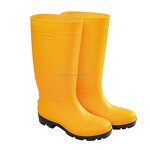 Men's PVC Rain Boots Manufacturer - 37CM Midi Waterproof Wear-Resistant Anti-Slip Work Shoes Customizable Colors for Summer Autumn Winter Use