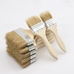 Paint Brushes Manufacturer - High Grade Bulk 1 2.5 3 4 Inch Professional Hand Tools Wooden Handle