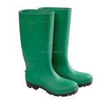 Men's PVC Rain Boots Manufacturer - 37CM Midi Waterproof Wear-Resistant Anti-Slip Customizable Colors for Summer Autumn Winter Use