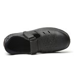 Men's Work Safety Sandals Manufacturer - Custom Construction Anti-Smashing Lightweight Leather Comfortable Cheap Industrial Summer