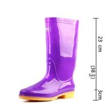 Men's PVC Rain Boots Manufacturer - Knee-Length Waterproof Rubber Custom Printed High Mining Wholesale Shoes Steel Toe Mesh for Summer Winter