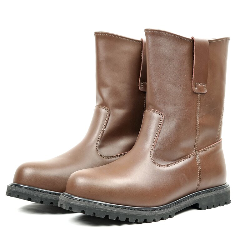 American Model Safety Boots Manufacturer - High Quality Custom Logo Wing Sand Oil Genuine Leather Waterproof Steel Toe for Summer Autumn