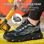 Steel Toe Safety Shoes Manufacturer - High Quality Sport New Style Mesh Upper Factory Work Sports Lightweight Industrial Unisex