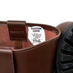 American Model Safety Boots Manufacturer - High Quality Custom Logo Wing Sand Oil Genuine Leather Waterproof Steel Toe for Summer Autumn