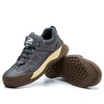 Men's Security Boots Manufacturer - Anti-Static Leather Construction Lightweight Armored Rigger Brown Plastic Toe Winter Suitable