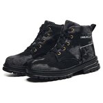 Unisex Safety Shoes Manufacturer - Wholesale Cheap Price Heavy Duty Steel Toed Work Boots Color Canvas Upper for Men & Women Winter