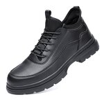 Men's Work Boots Manufacturer - Premium CSA Approved High Sole Wedge Leather Upper Lace Welding Brown for Winter Factory Use