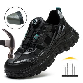 Steel Toe Safety Shoes Manufacturer - MECHS High Quality Sport Mecha Style Mesh Upper Factory Work Sports Lightweight Industrial Unisex