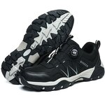 Steel Toe Safety Shoes Manufacturer - High Quality Hiking Work Sports Quick Lacing Strap MD Rubber Winter Industrial Unisex