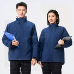 Winter Jacket Manufacturer - Unisex Premium 3M Thinsulate Lined Hooded Windproof Waterproof Detachable YKK Zipper Custom LOGO for Outdoor