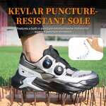 Men's Casual Safety Shoes Manufacturer - Fashion Steel Toe Lightweight PU Sole Microfiber Upper Comfortable Metal Custom Logo