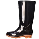 Men's PVC Rain Boots Manufacturer - Knee-Length Waterproof Custom Printed High-Mining Wholesale Rubber Shoes with Steel Toe for Winter Summer