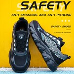 Steel Toe Safety Shoes Manufacturer - High Quality Sport New Style Mesh Upper Factory Work Sports Lightweight Industrial Unisex