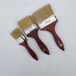 Paint Brushes Manufacturer - Professional High-Grade Bulk with Red Handle 1 2.5 3 4 Inch DIY Industrial Wooden Hand Tools OEM Customizable