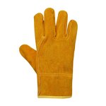 Welding Safety Gloves Manufacturer - China Blue Short Cuff Heat Resistant Split Work Anti-Impact Anti-Slip for Industrial Work