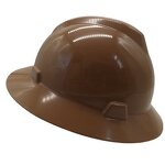 Construction Hard Hat Manufacturer - ANSI HDPE Reinforced Light Weight Miner Industrial Safety Helmet with Splash Guard Styles