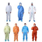 Disposable Coveralls Manufacturer - OEM Accepted Type 5 6 Anti Static SMS Back Reinforced Microporous