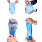 Disposable Arm Sleeves Manufacturer - Cheap Blue Eco-friendly Long Protective Anti-static Polyethylene Elastic
