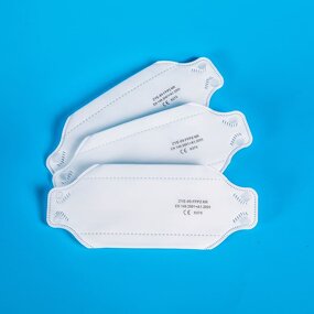 Disposable Protective Dust Masks Manufacturer - Best Selling EN 149 White Adult Breathable FFP2 Particulate Respirator